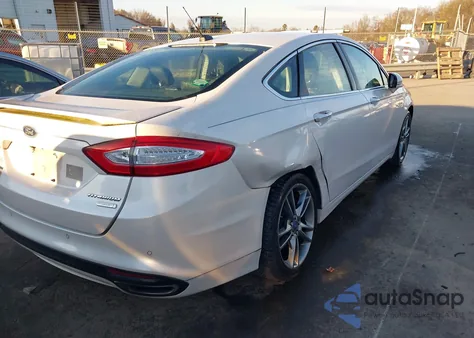 2013 Ford Fusion Titanium from USA, damaged, VIN 3FA6P0K97DR167176